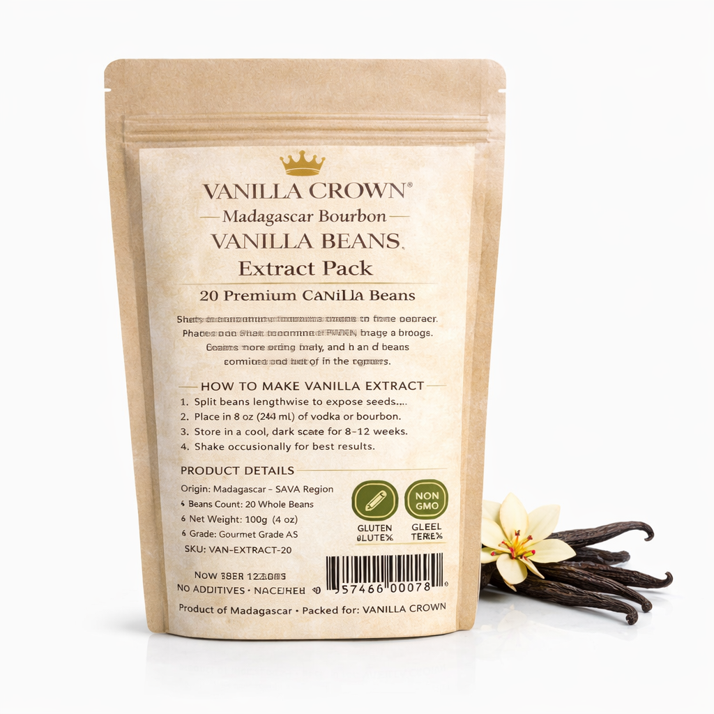 Madagascar Vanilla Beans – Extract Pack