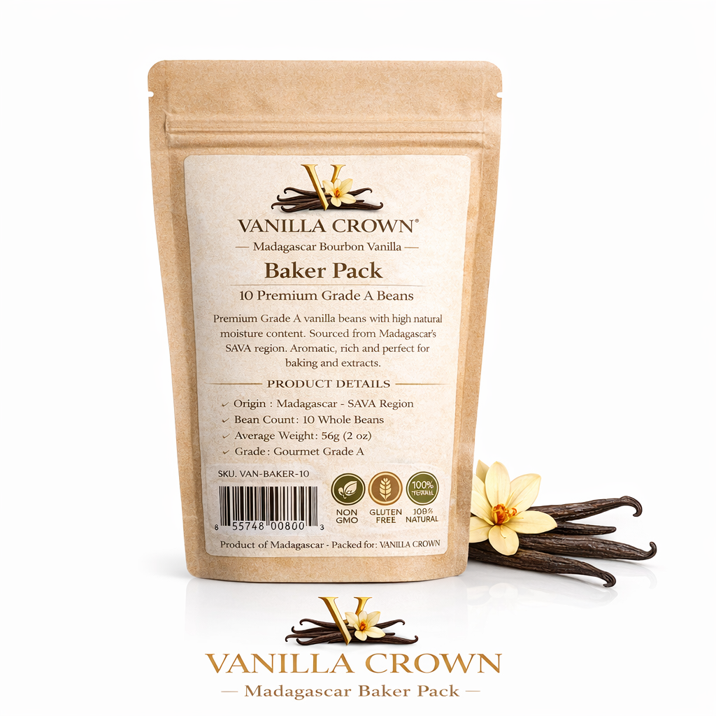 Madagascar Vanilla Beans – Baker Pack