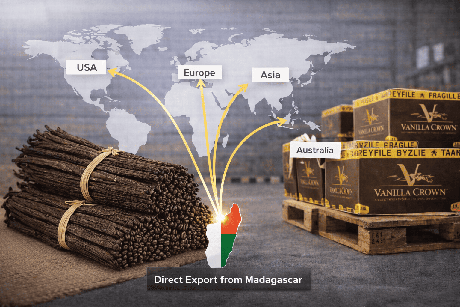 "Premium Madagascar Vanilla – Direct to Your Business"