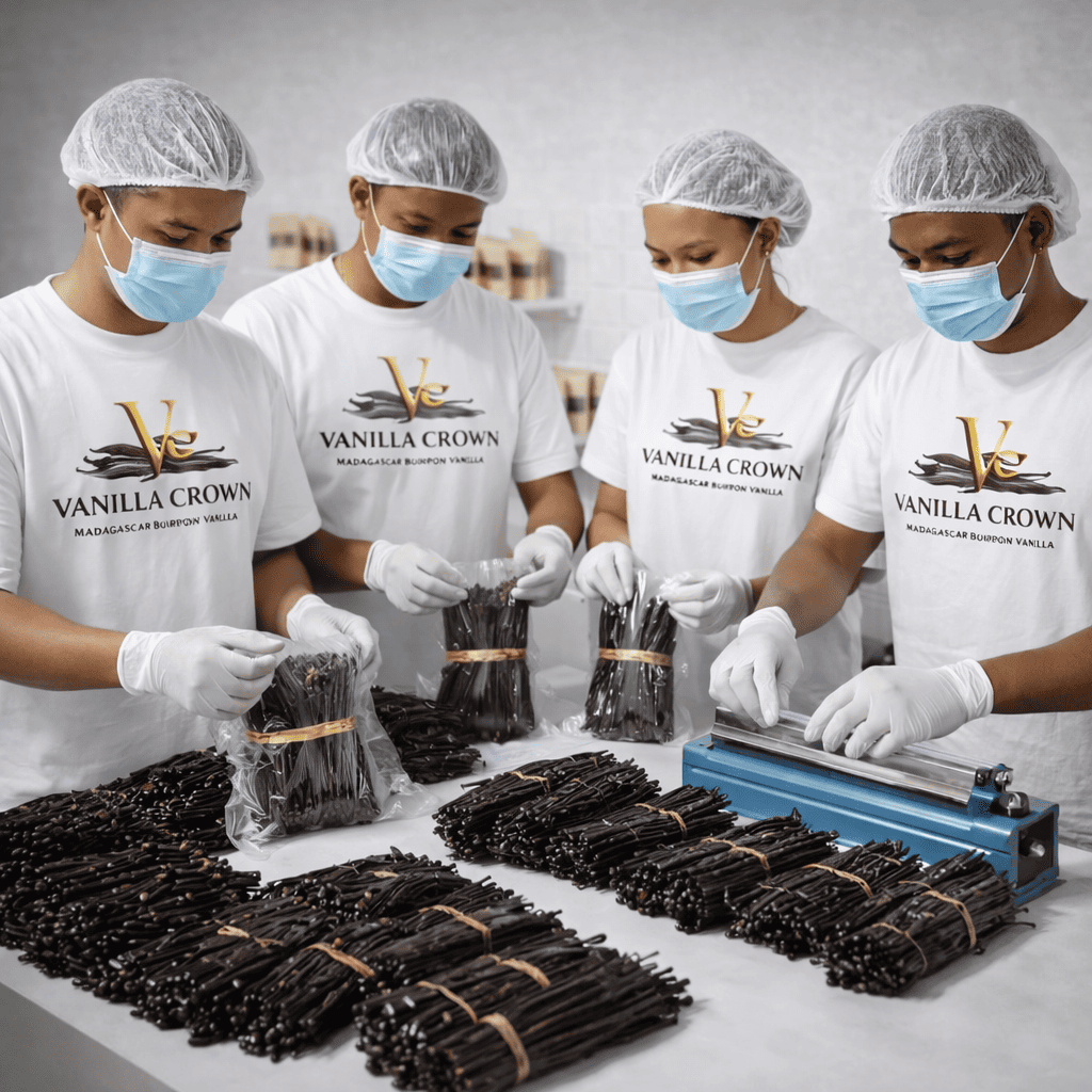 Carefully selected premium vanilla beans
